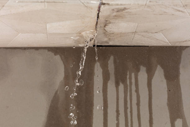 Professional Flood Damage Cleanup technician working in Marysville, CA